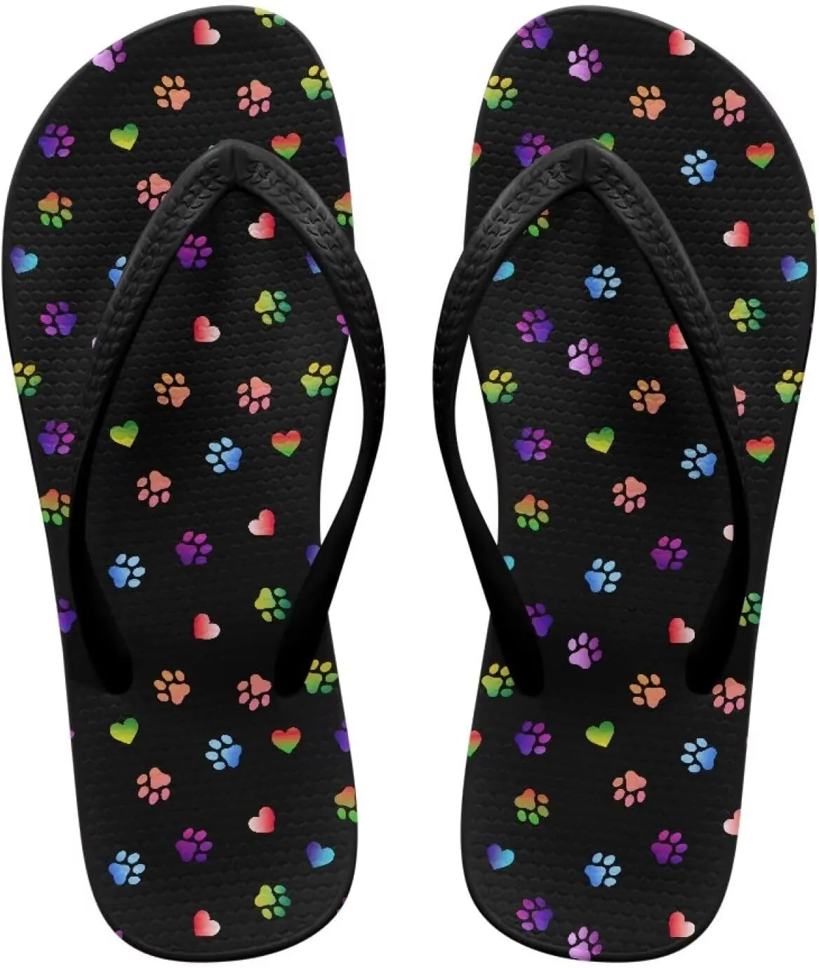 Womens Flip Flops Comfortable Walking Thong Sandals with Arch Support Slip On Shower Shoes Indoor Outdoor for Summer