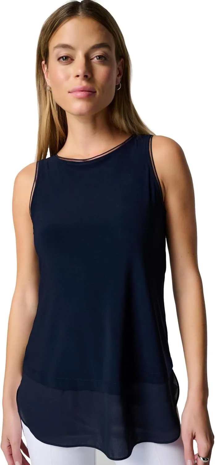 Womens Layered Hem Tank Style 183126J