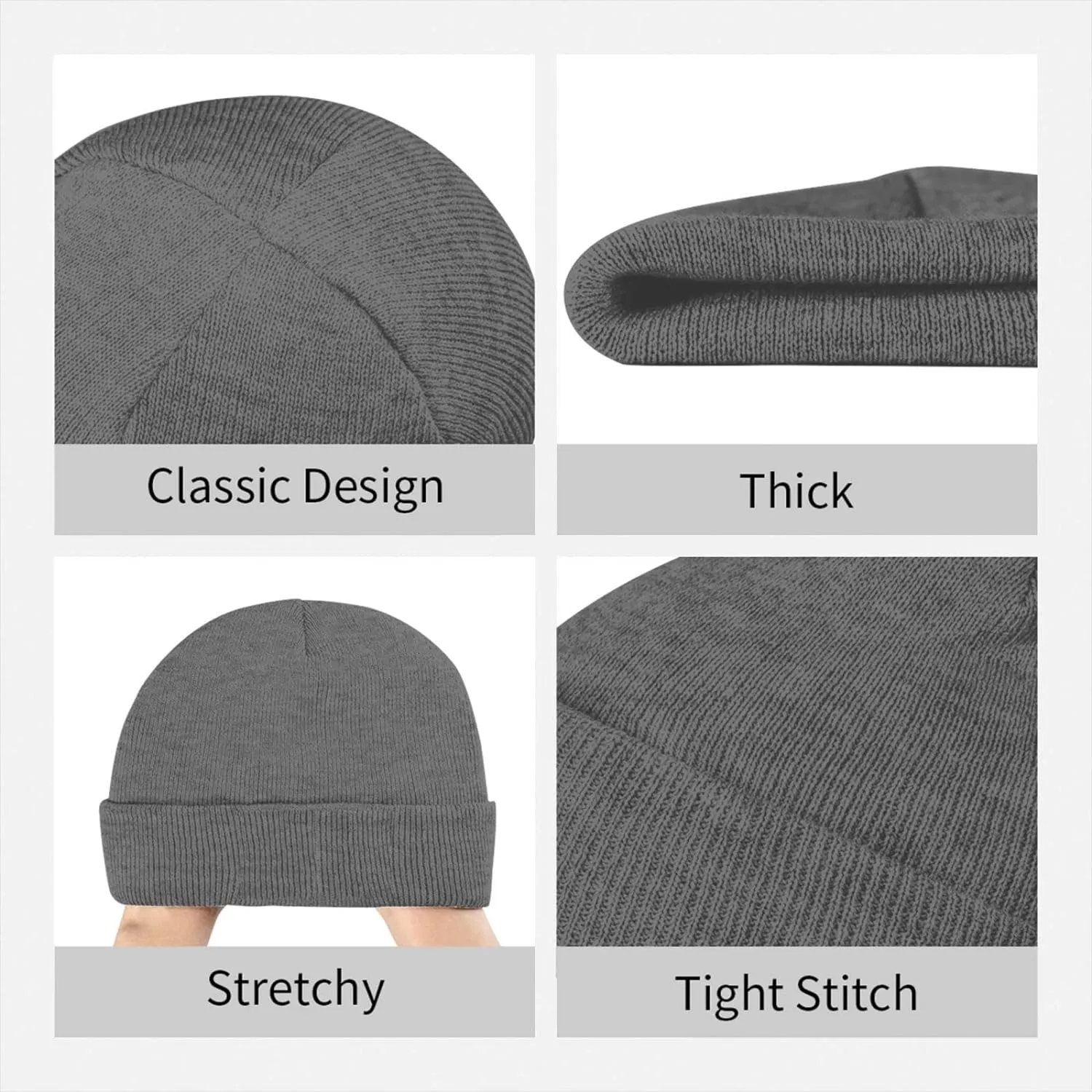 Women_s Nutcracker Ballet Xmas Dance Print Soft and Elastic Cap Knitted Hat Knit Beanie for Men and Women Warm