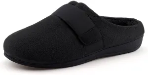 Women’s Orthotic House Slippers with Arch Support Adjustable Fuzzy Ladies Shoes