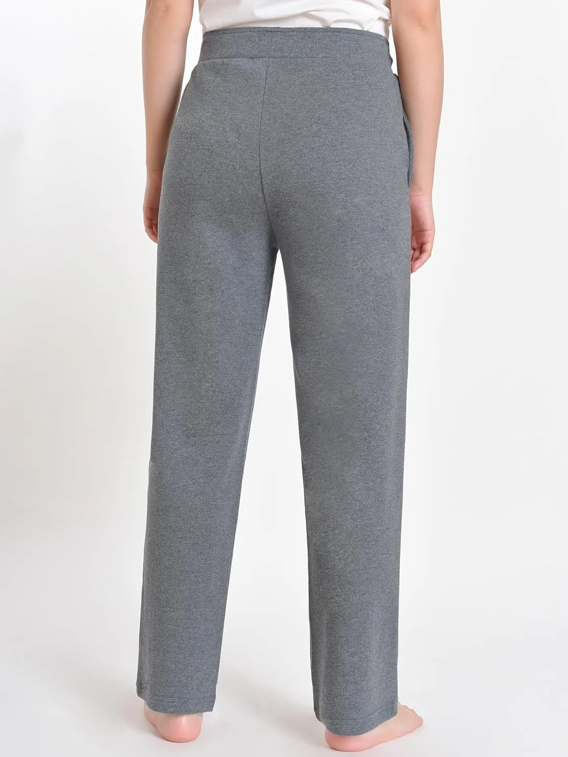 Women's Petite Knit Pants Pull On with Pockets