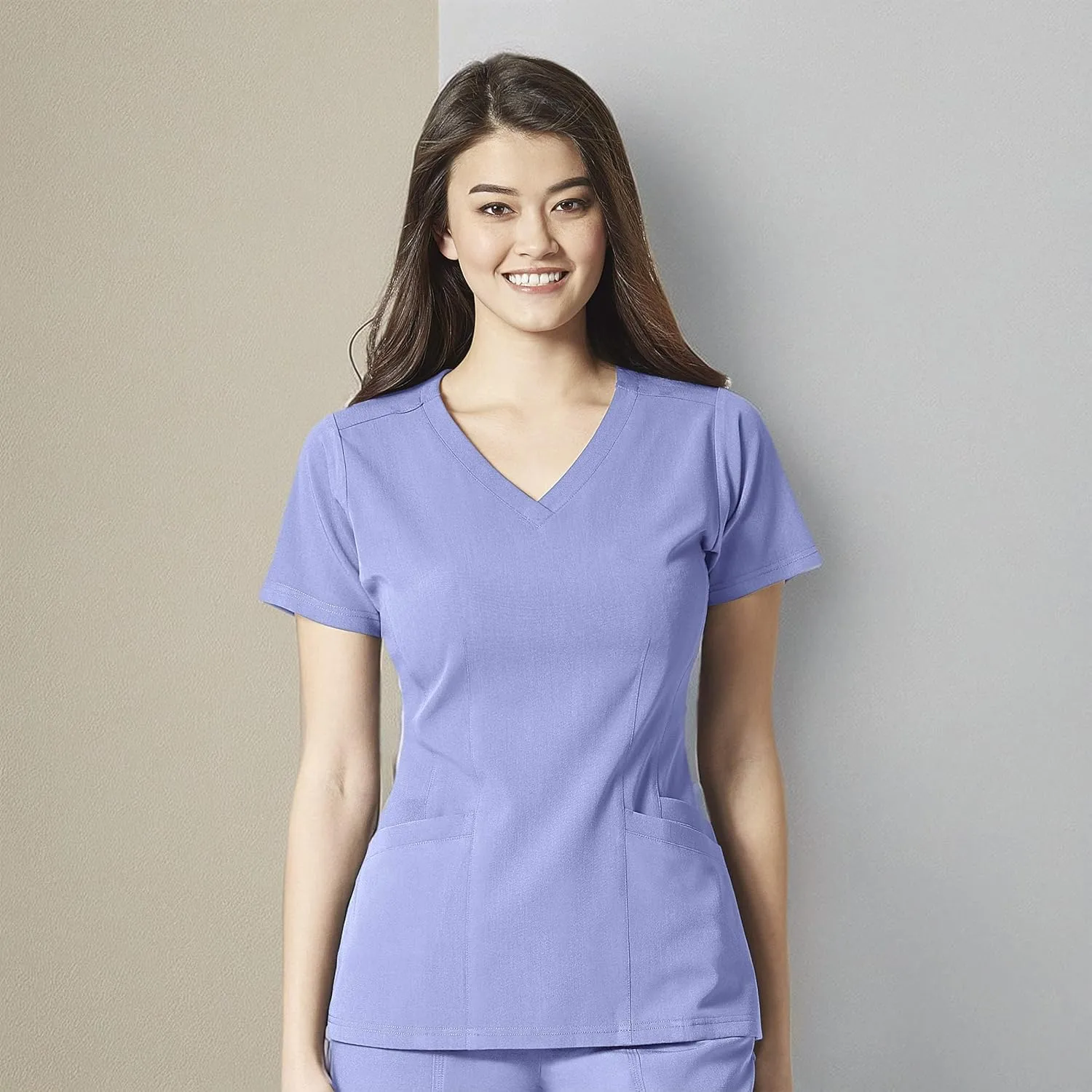 WonderWink Women's Flex Back V-Neck Scrub Top