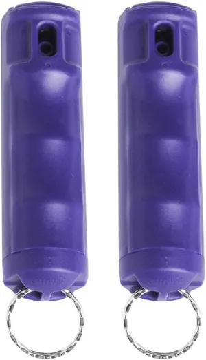 Zarc Vexor Police Strength Pepper Spray, Flip-Top Finger Grip, 20  Shots, 10-12 Ft. Range - Two Pack